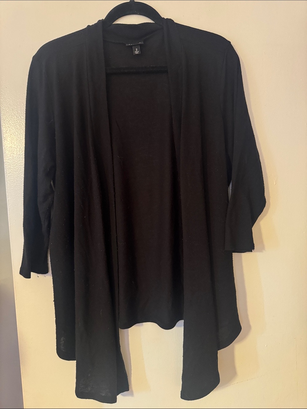 Torrid- Black Open-Front Women’s Cardigan Sweater- Size 2